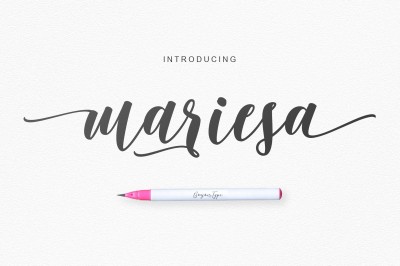 Mariesa Script Font