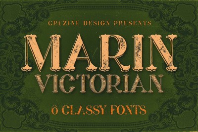 Marin - Victorian Font