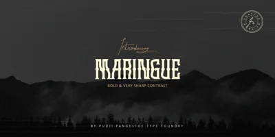 Maringue Font