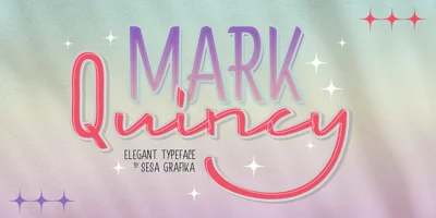 MARK Quincy Font