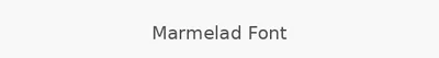 Marmelad Font