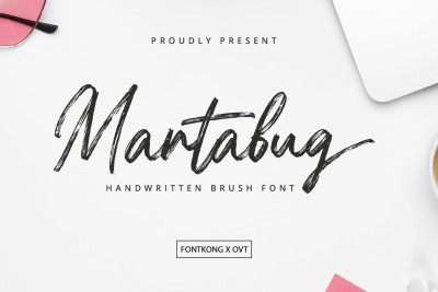 Martabug - Handwritten Brush Font