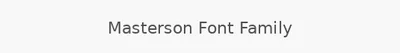 Masterson Font Family