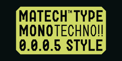 Matech Font