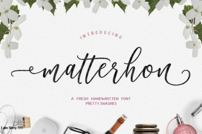 Matterhon Script Font Free Download