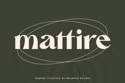 Mattire - Modern Serif Typeface Free Download