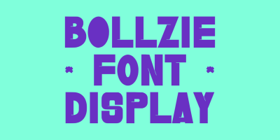 MC Bollzie Font