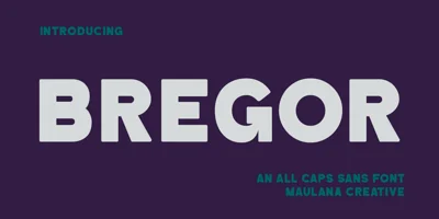 MC Bregor Font