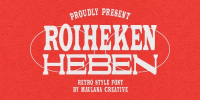 MC Roiheken Heben Font