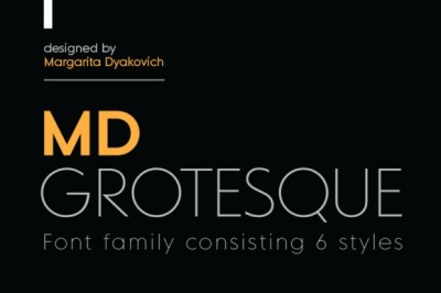 MD Grotesque Font