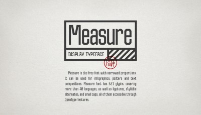 Measure Font