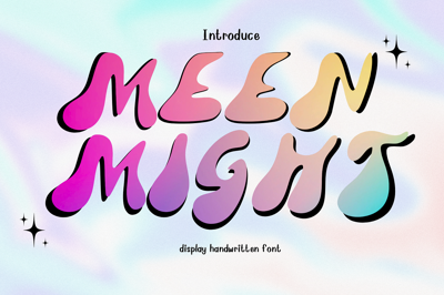 Meen might font Free Download