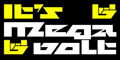 Megavolt Font