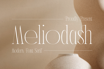 Meliodash Modern Serif Font Free Download