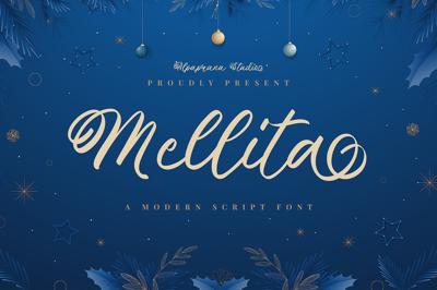 Mellita - Modern Script Font Free Download