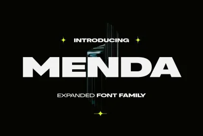 Menda Expanded Font Family