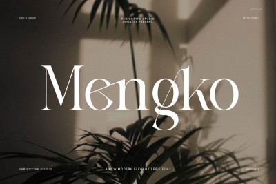 Mengko Elegant Serif Font