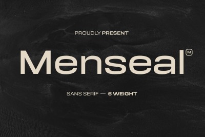 Menseal Family Font