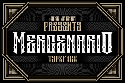 MERCENARIO Font