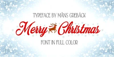 Merry Christmas C Christmas Font Font
