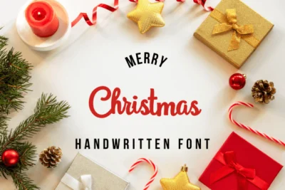 Merry Christmas Christmas Font Font