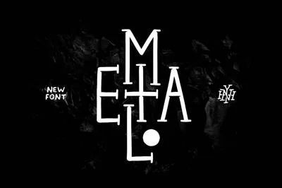 Metal Font