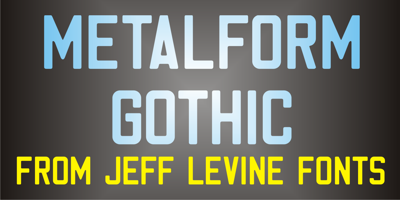 Metalform Gothic JNL Free Download