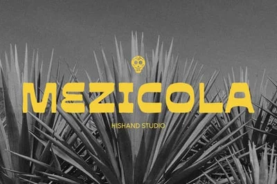 Mezicola Display Font