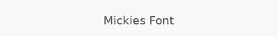Mickies Font