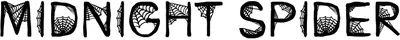 Midnight Spider Font