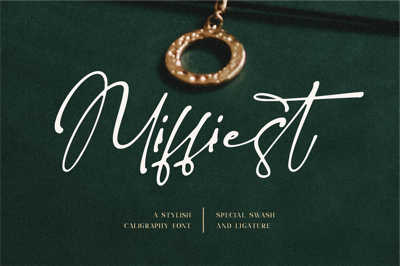 Miffiest - Stylish Calligraphy Fonts Free Download