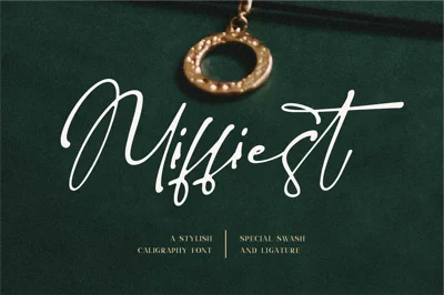 Miffiest - Stylish Calligraphy Fonts