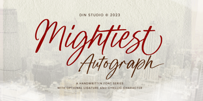 Mightiest Autograph Free Download