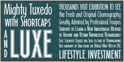 Mighty Tuxedo AOE Font