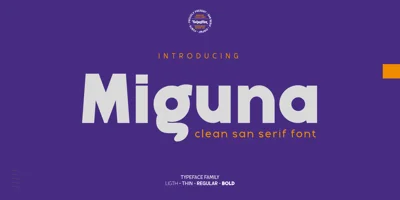 Miguna Font