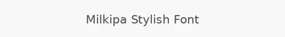 Milkipa Stylish Font