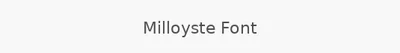 Milloyste Font