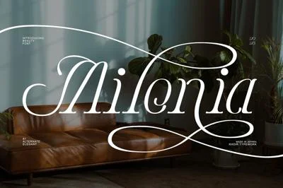Milonia - Font