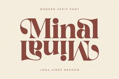 Minal Modern Serif Font Free Download