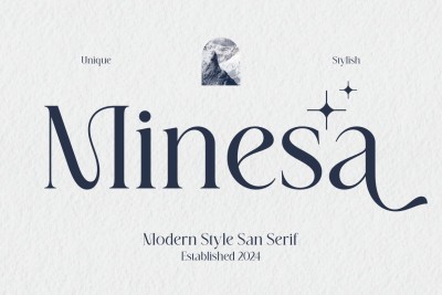 Minesa Font