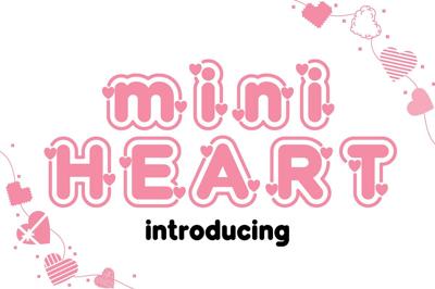 Mini Heart Decorative Fonts Free Download