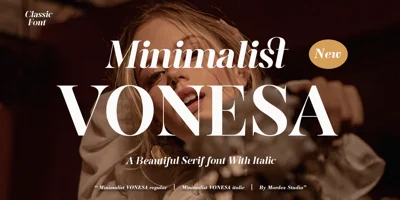Minimalist Vonesa Font