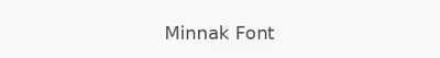 Minnak Font