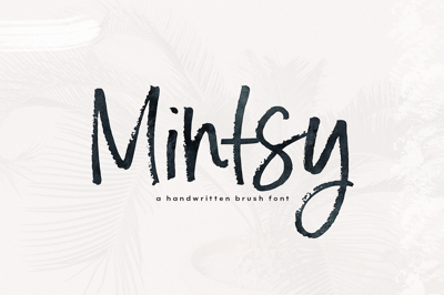 Mintsy - Handwritten Brush Font Free Download