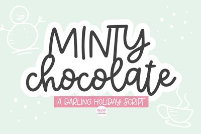 MINTY CHOCOLATE Christmas Script Free Download