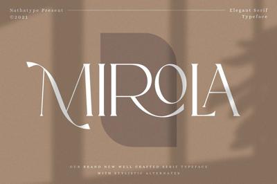 Mirola - Elegant Serif Font Free Download