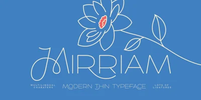 Mirriam Font