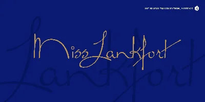 Miss Lankfort Pro Font