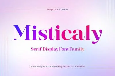 Misticaly Serif Font
