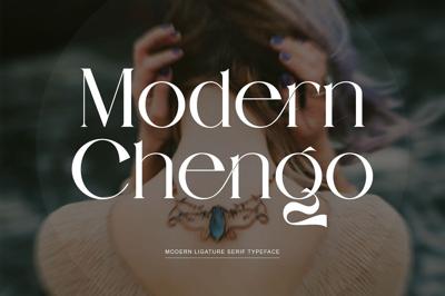 Modern Chengo Ligature Serif Typefac Free Download